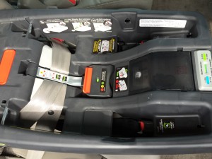 FitFirm arm with seat belt